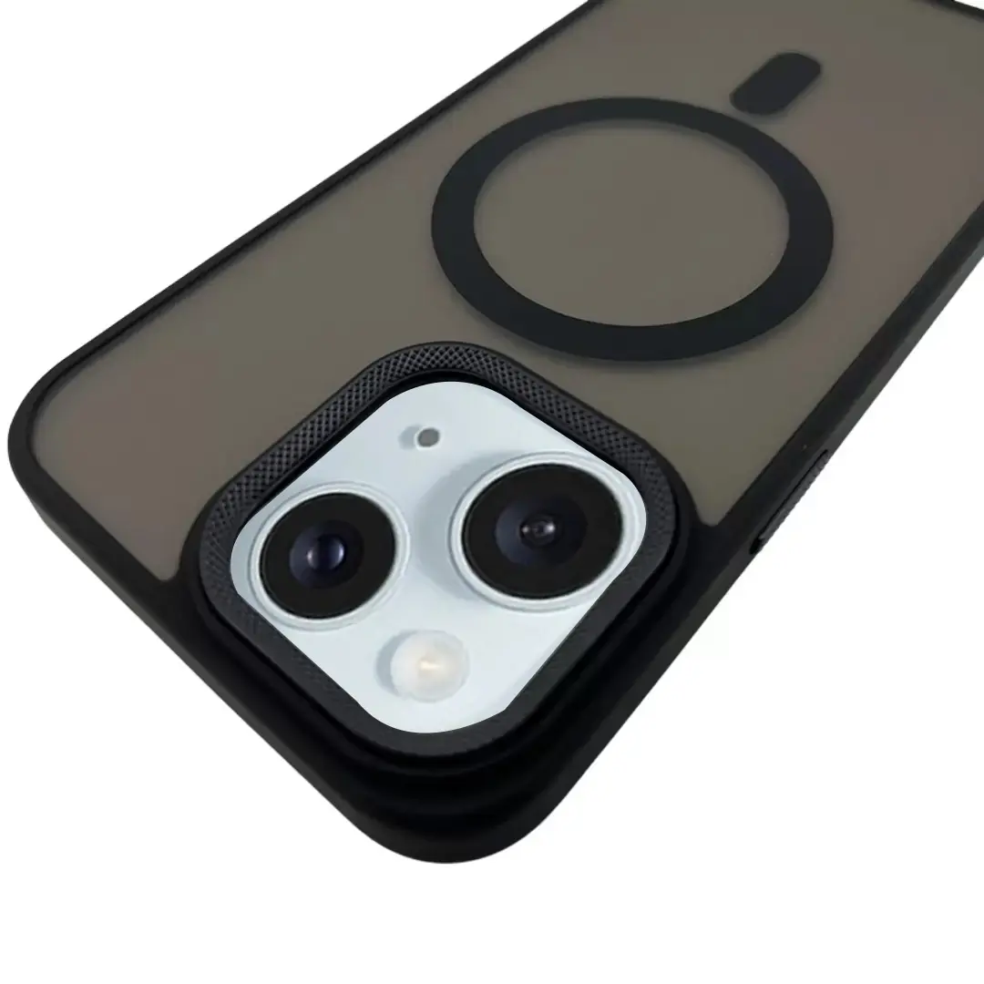 iPhone 15/iPhone 14/iPhone 13 MagSafe Cam Smoke Twotone Eco Black